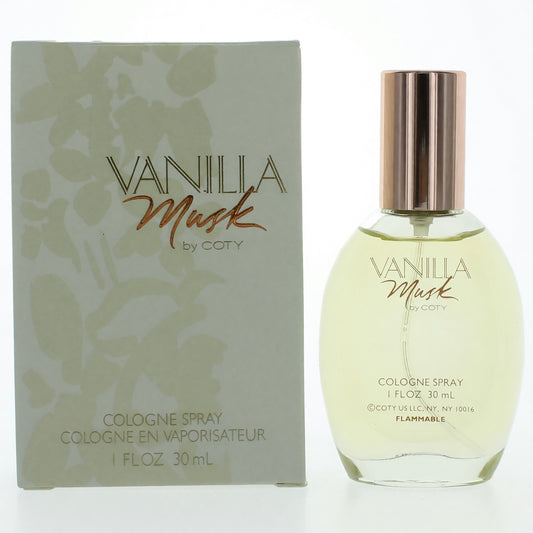 Vanilla Musk by Coty, 1 oz Cologne Spray for Women