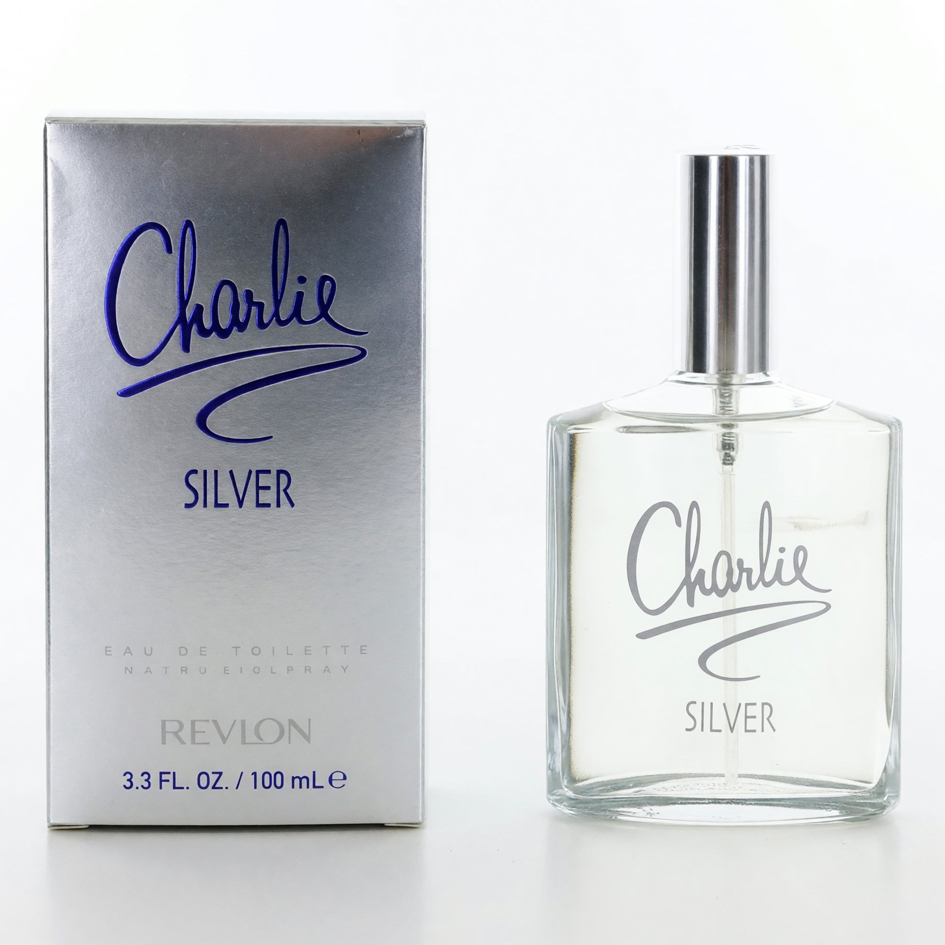 Charlie Silver by Revlon, 3.4 oz EDT Spray for Women