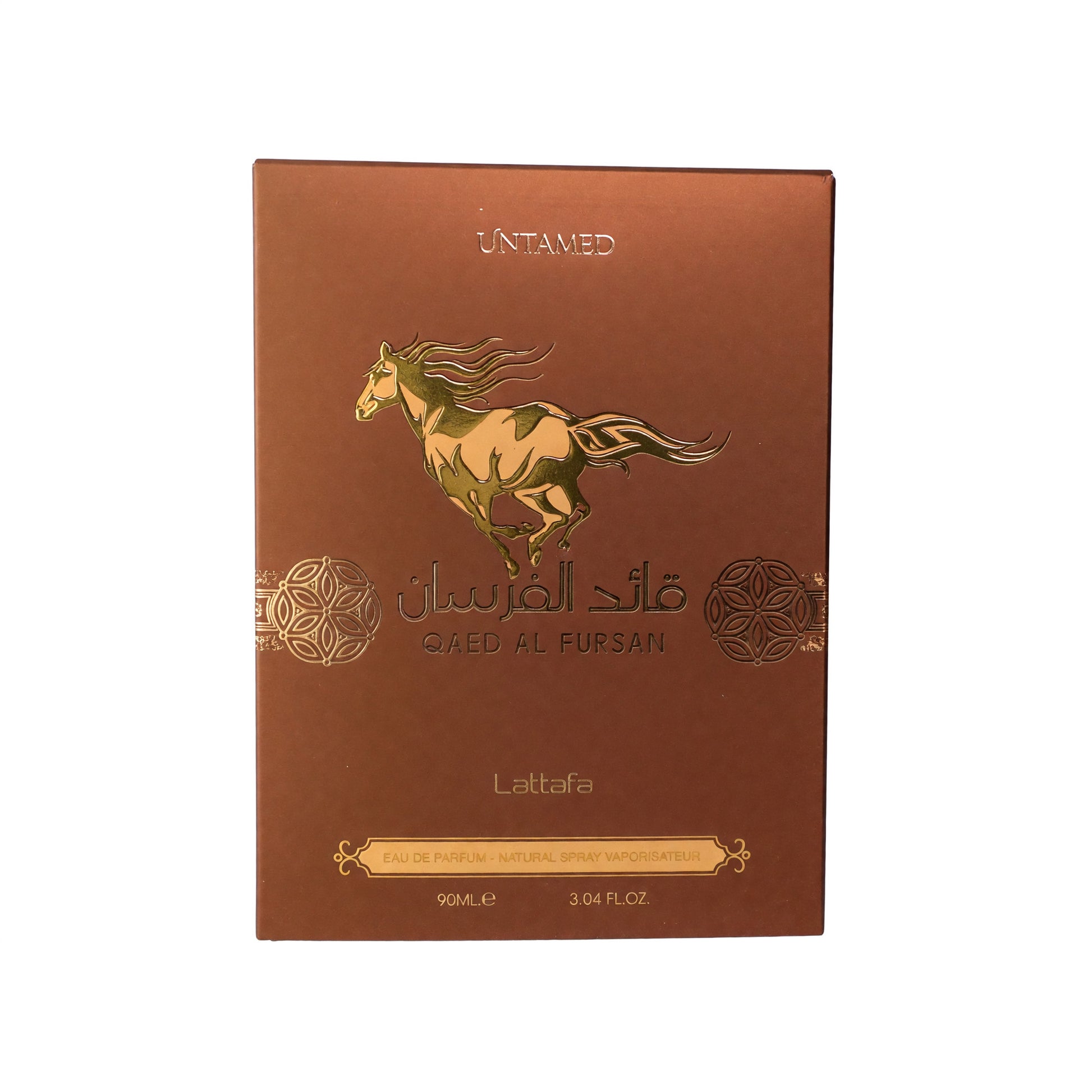 Qaed Al Fursan Untamed by Lattafa, 3 oz EDP Spray for Unisex