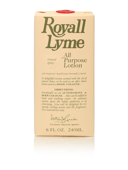 Royall Lyme by Royall Fragrances, 8 oz All Purpose Lotion for Men