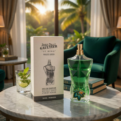 Jean Paul Gaultier Le Beau Paradise Garden, 4.2oz EDP Spray men TESTER