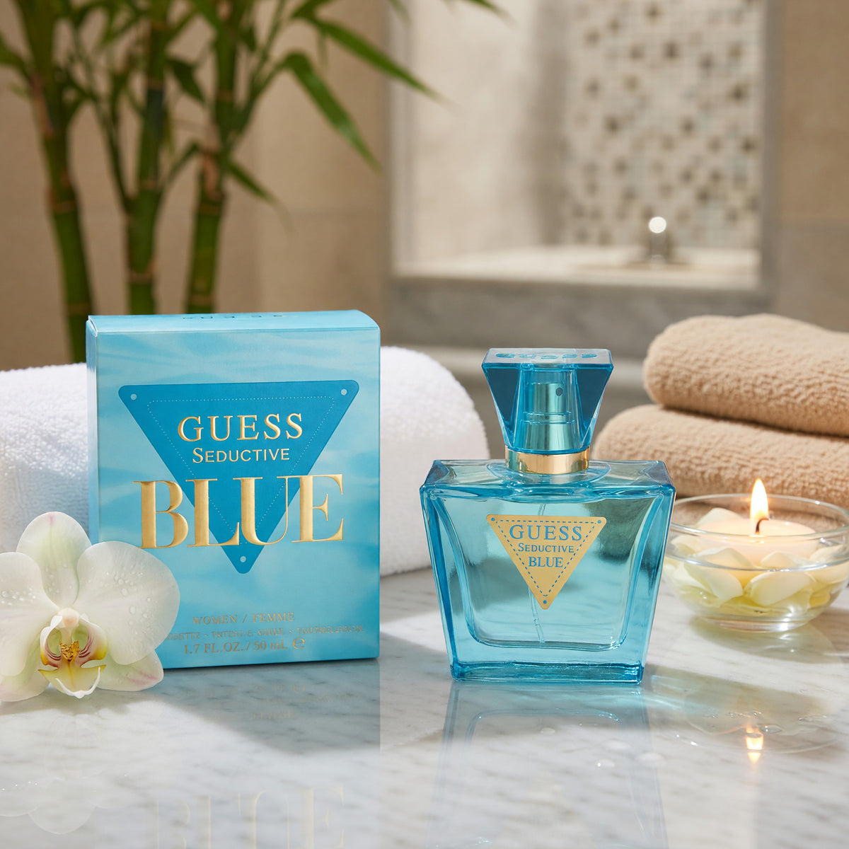 Seductive Blue by Guess, 1.7 oz EDT Spray for Women  