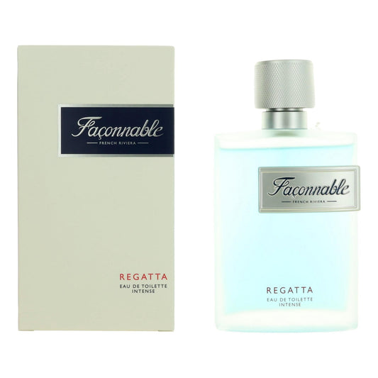 Faconnable Regatta by Faconnable, 3 oz EDT Intense Spray for Men