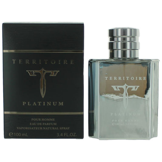 Territoire Platinum by YZY, 3.4 oz EDP Spray for Men
