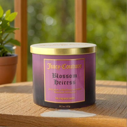 Juicy Couture 14.5 oz Soy Wax Blend 3 Wick Candle - Blossom Heiress