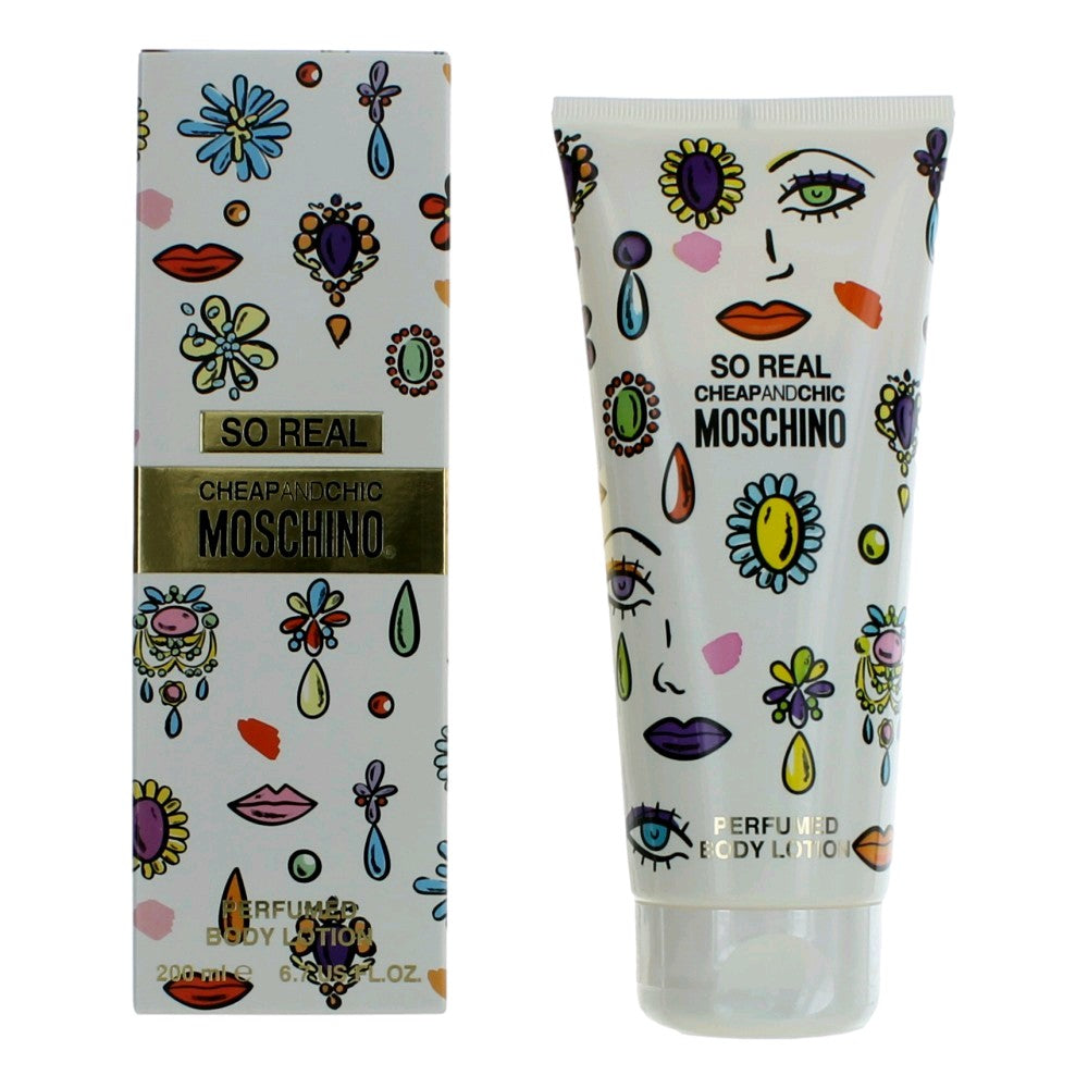 Cheap & Chic So Real by Moschino, 6.7 oz Body Lotion for Women
