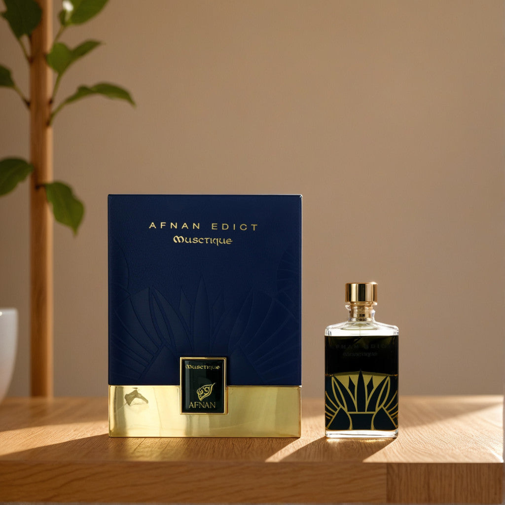Edict Musctique by Afnan, 2.7 oz Extrait de Parfum Spray for Unisex