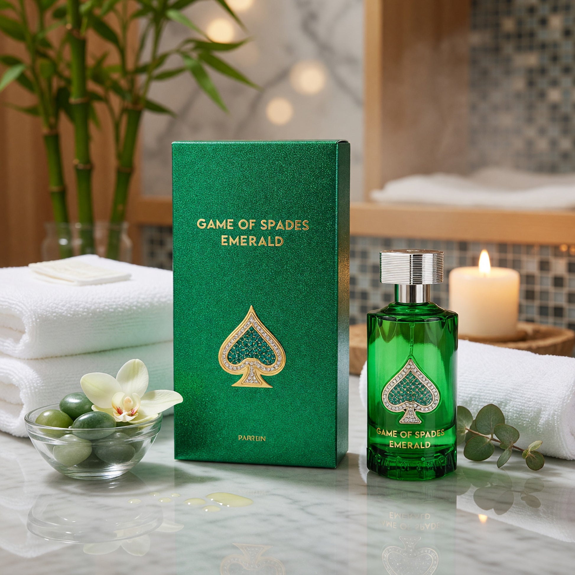 Game of Spades Emerald by Jo Milano, 3 oz Parfum Spray for Unisex  