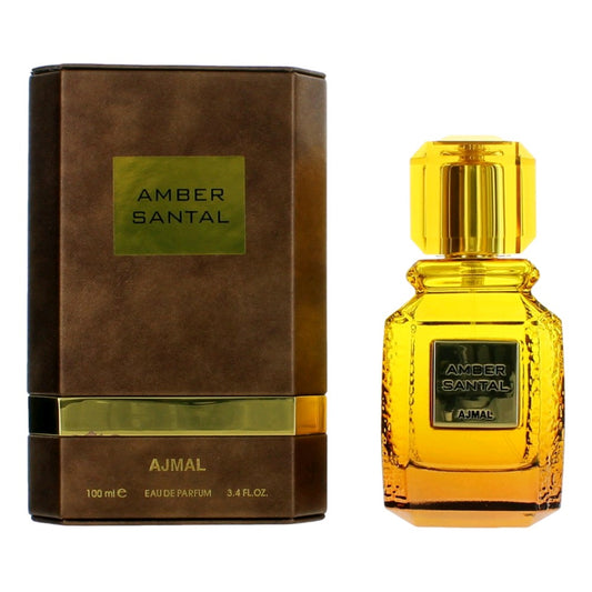 Amber Santal by Ajmal, 3.4 oz EDP Spray for Unisex