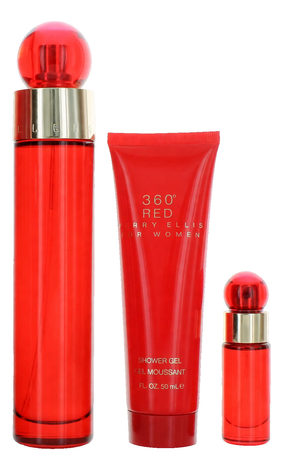 Perry Ellis 360 Red by Perry Ellis, 3 Piece Set for Women