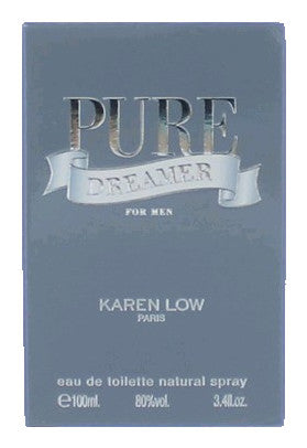 Pure Dreamer by Karen Low, 3.4 oz EDT Spray for Men
