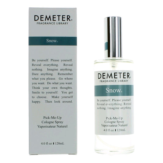 Snow by Demeter, 4 oz Cologne Spray for Unisex