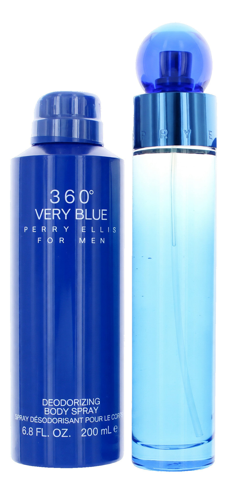 Perry Ellis 360 Very Blue by Perry Ellis, 4 Piece Gift Set for Men