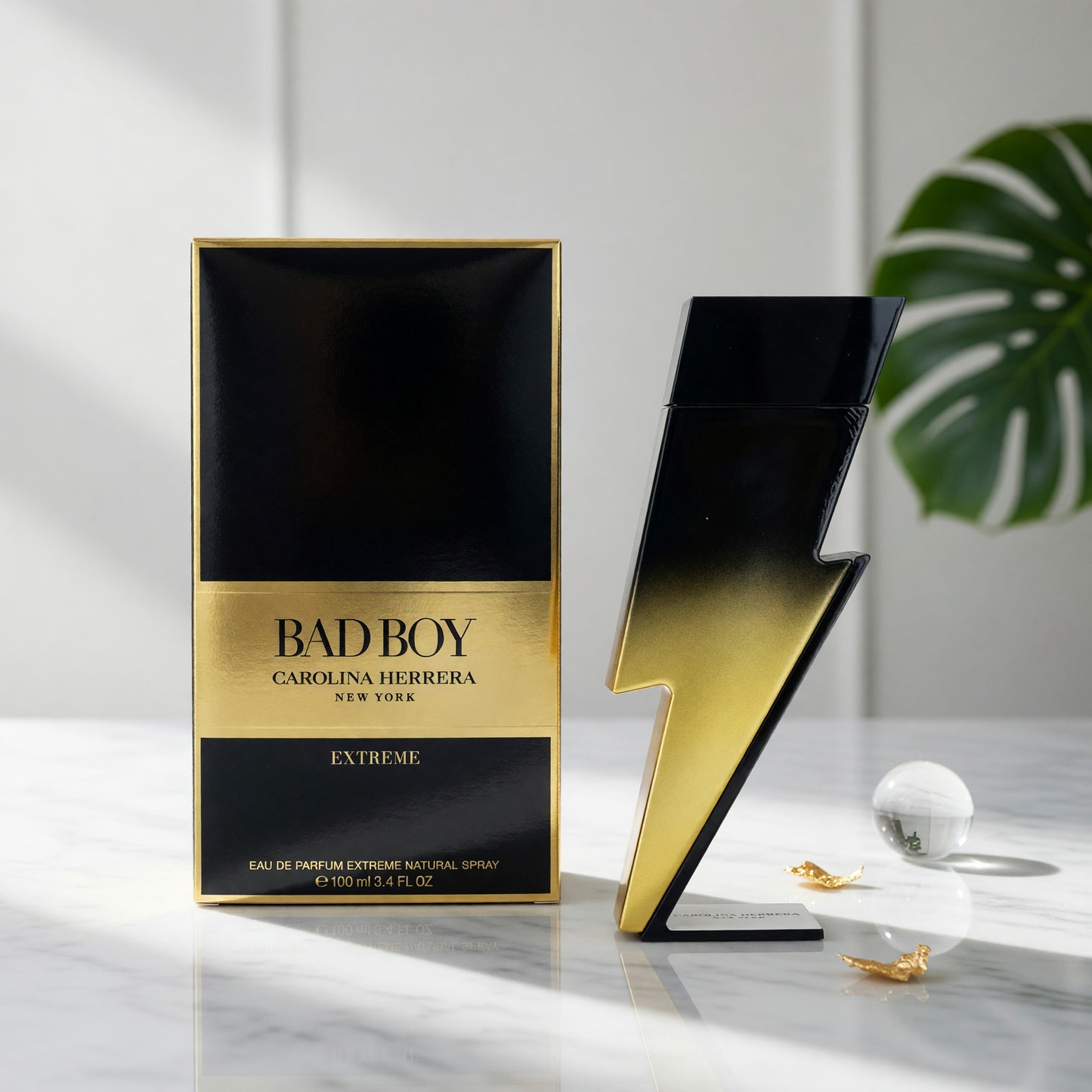 Bad Boy Extreme by Carolina Herrera, 3.4oz Eau De Pafum Extreme Spray men