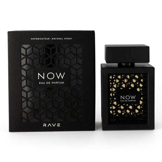 Lattafa Rave Now Black by Lattafa, 3.4 oz EDP spray for Men