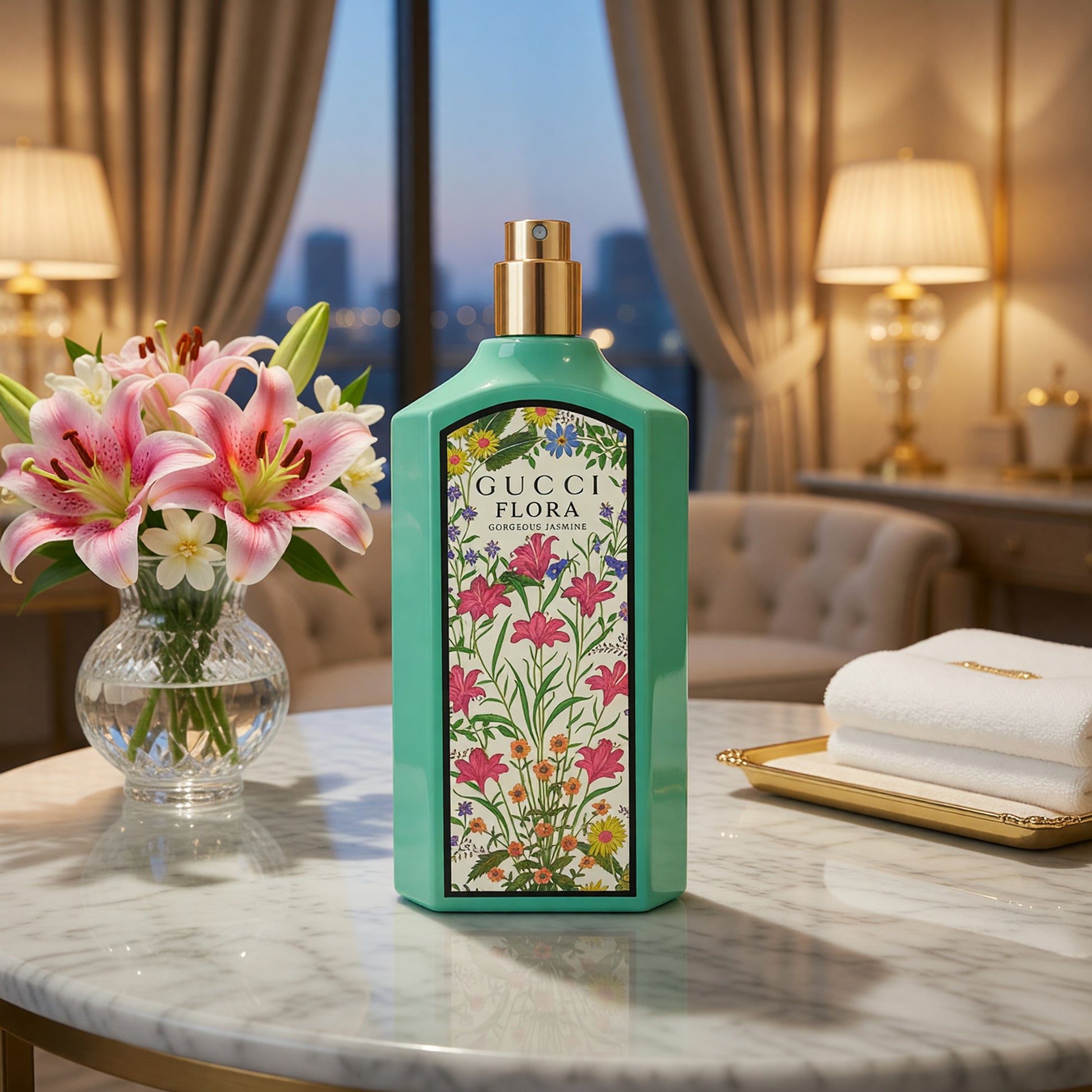 Flora Gorgeous Jasmine by Gucci, 3.3 oz EDP Spray for Women Tester
