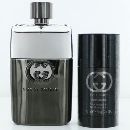 Gucci Guilty Pour Homme by Gucci, 2 Piece Gift Set for Men