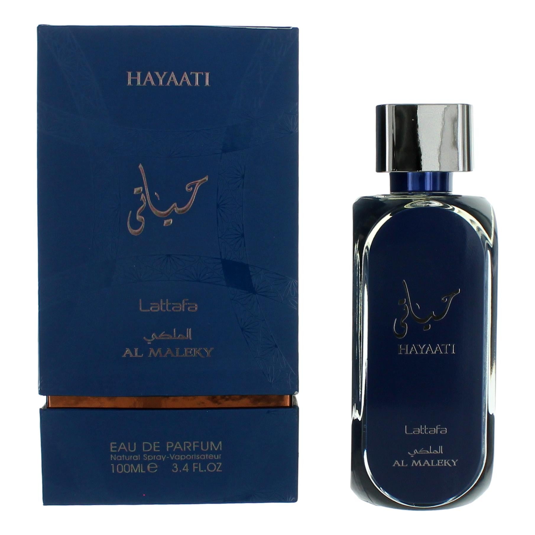 Hayaati Al Maleky by Lattafa, 3.4 oz EDP Spray for Unisex