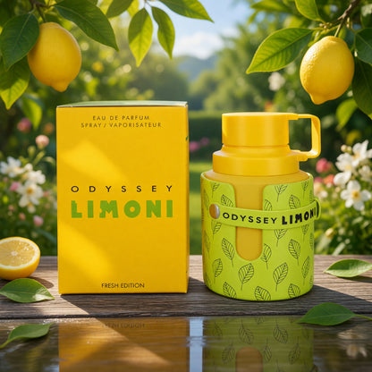 Odyssey Limoni Fresh by Armaf, 2.0 oz EDP Spray for Unisex