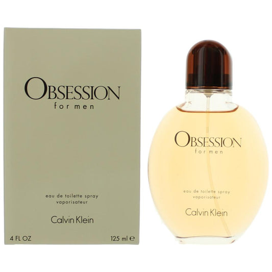 Obsession by Calvin Klein, 4 oz EDT Spray for Men