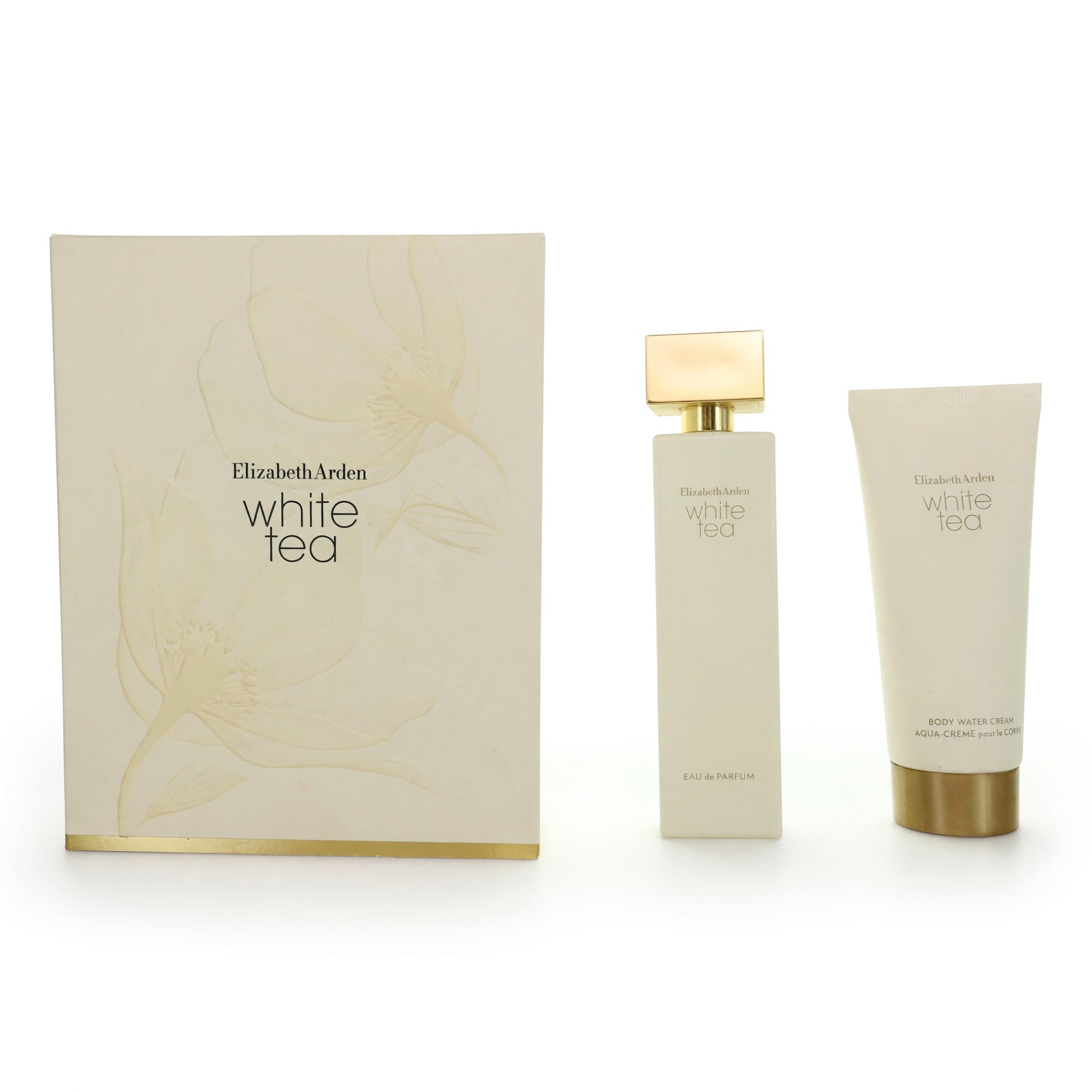 White Tea by Elizabeth Arden, 2 Piece Set for Women