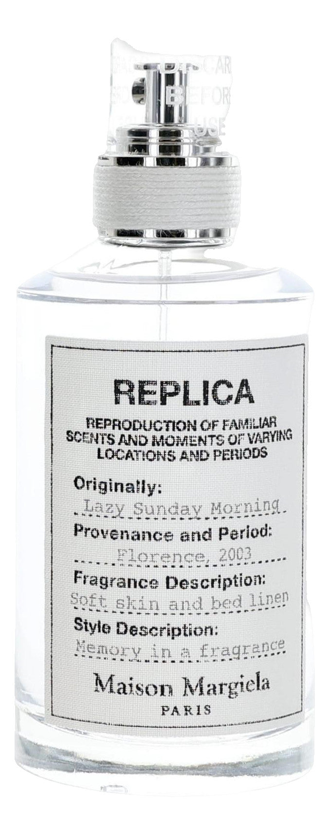 Replica Lazy Sunday Morning by Maison Margiela, 3.4oz EDT Spray for Unisex