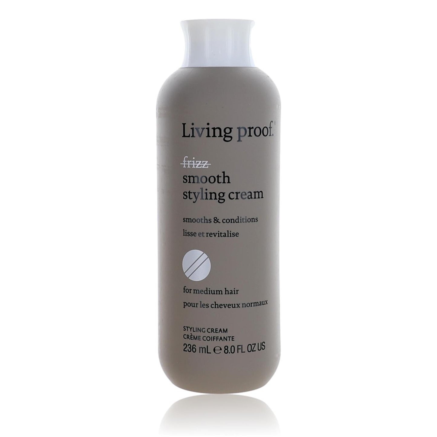 Living Proof No Frizz Smooth Styling Cream by Living Proof, 8oz Styling Cream