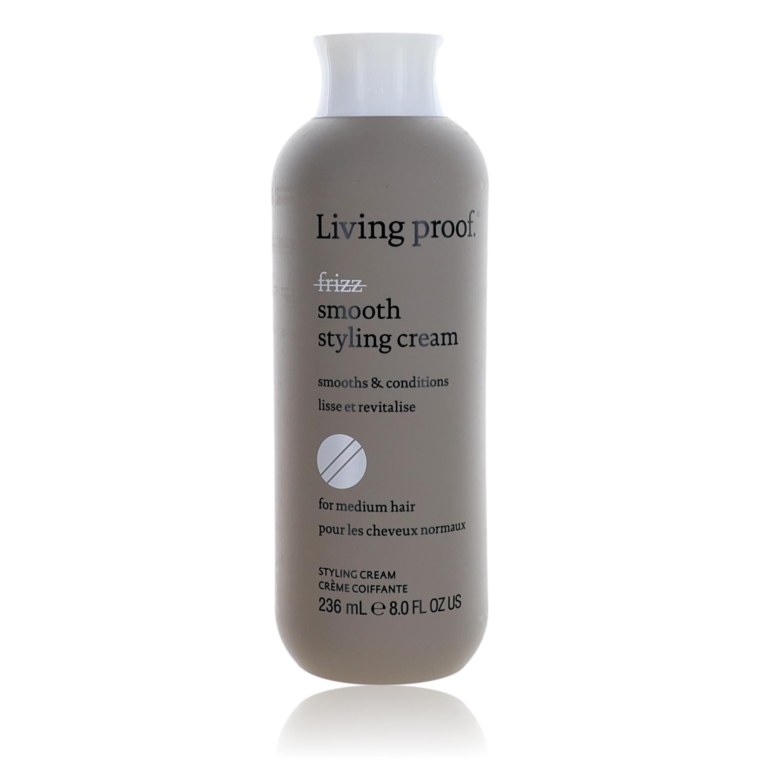 Living Proof No Frizz Smooth Styling Cream by Living Proof, 8oz Styling Cream