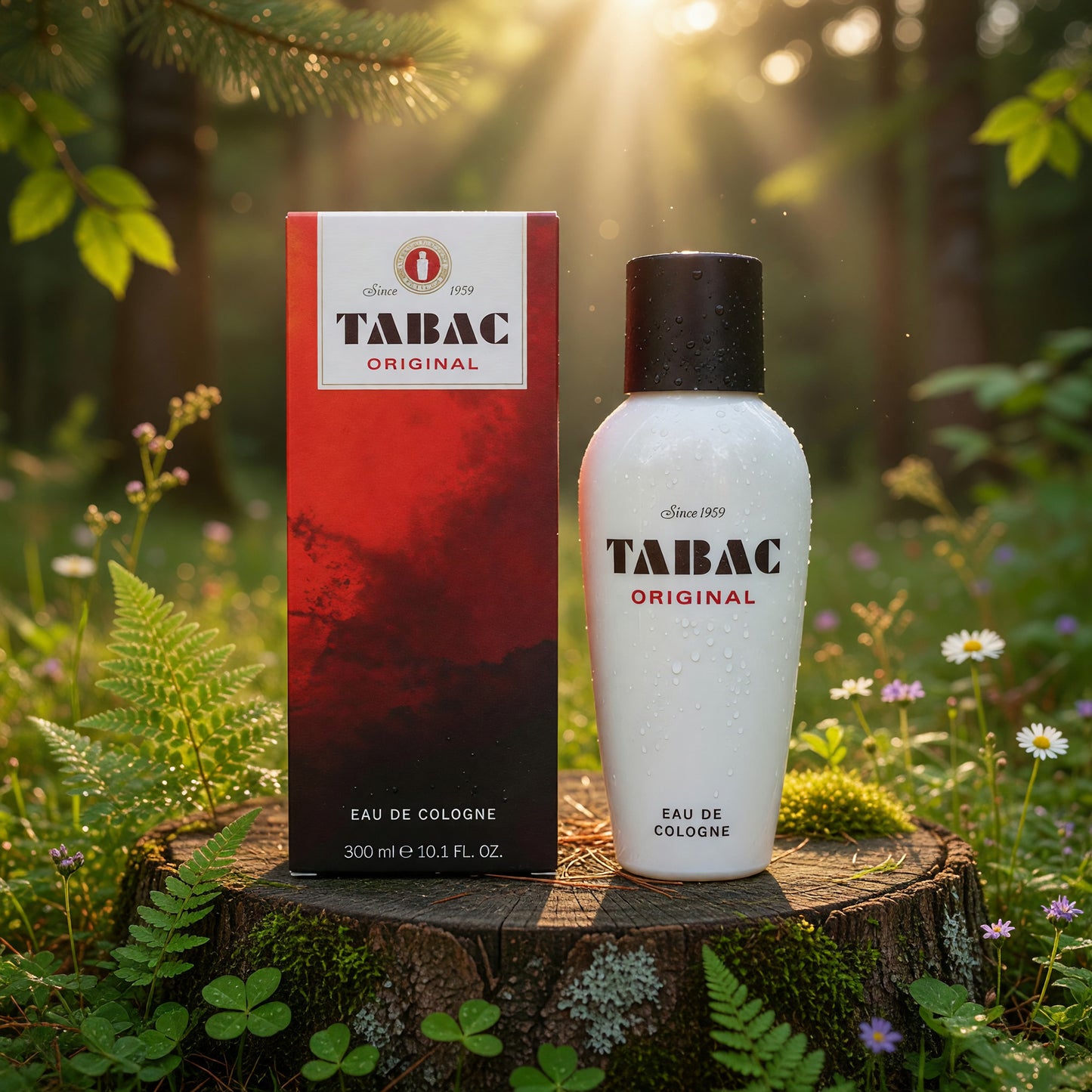 Tabac by Maurer & Wirtz, 10.1 oz Eau De Cologne Splash (Pour) for men