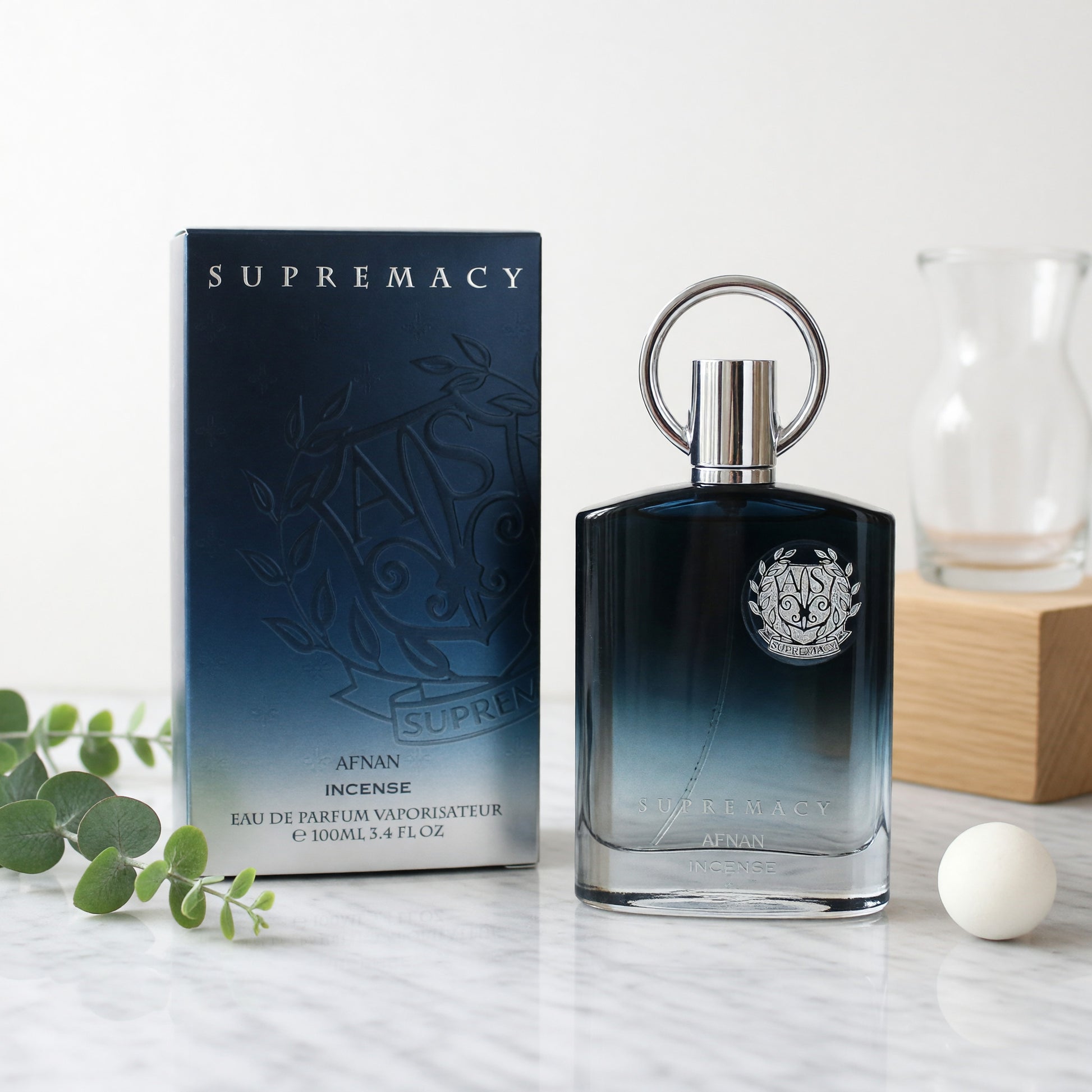 Supremacy Incense by Afnan, 3.4 oz EDP Spray for Men