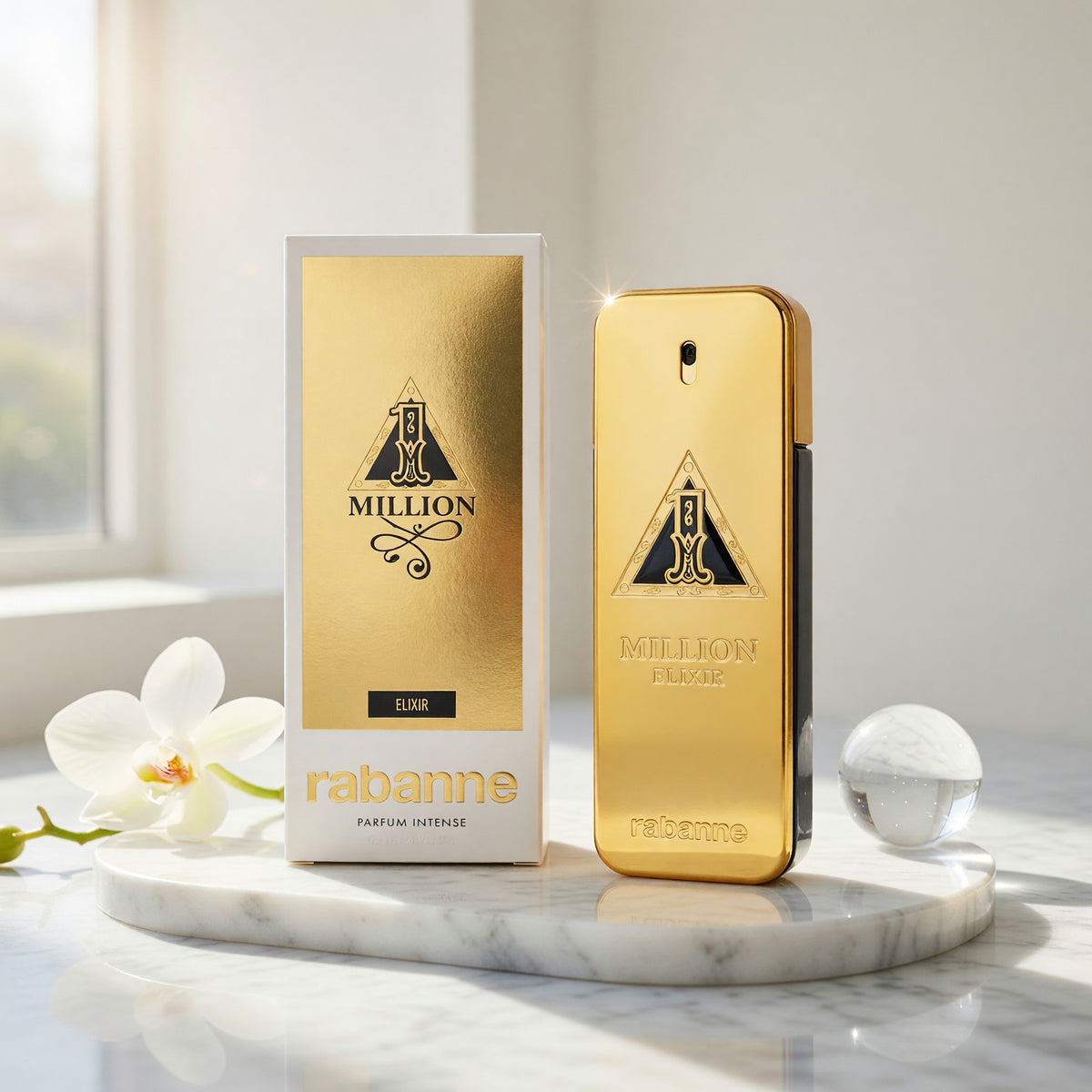 1 Million Elixir by Paco Rabanne, 3.4 oz Parfum Intense Spray for Men