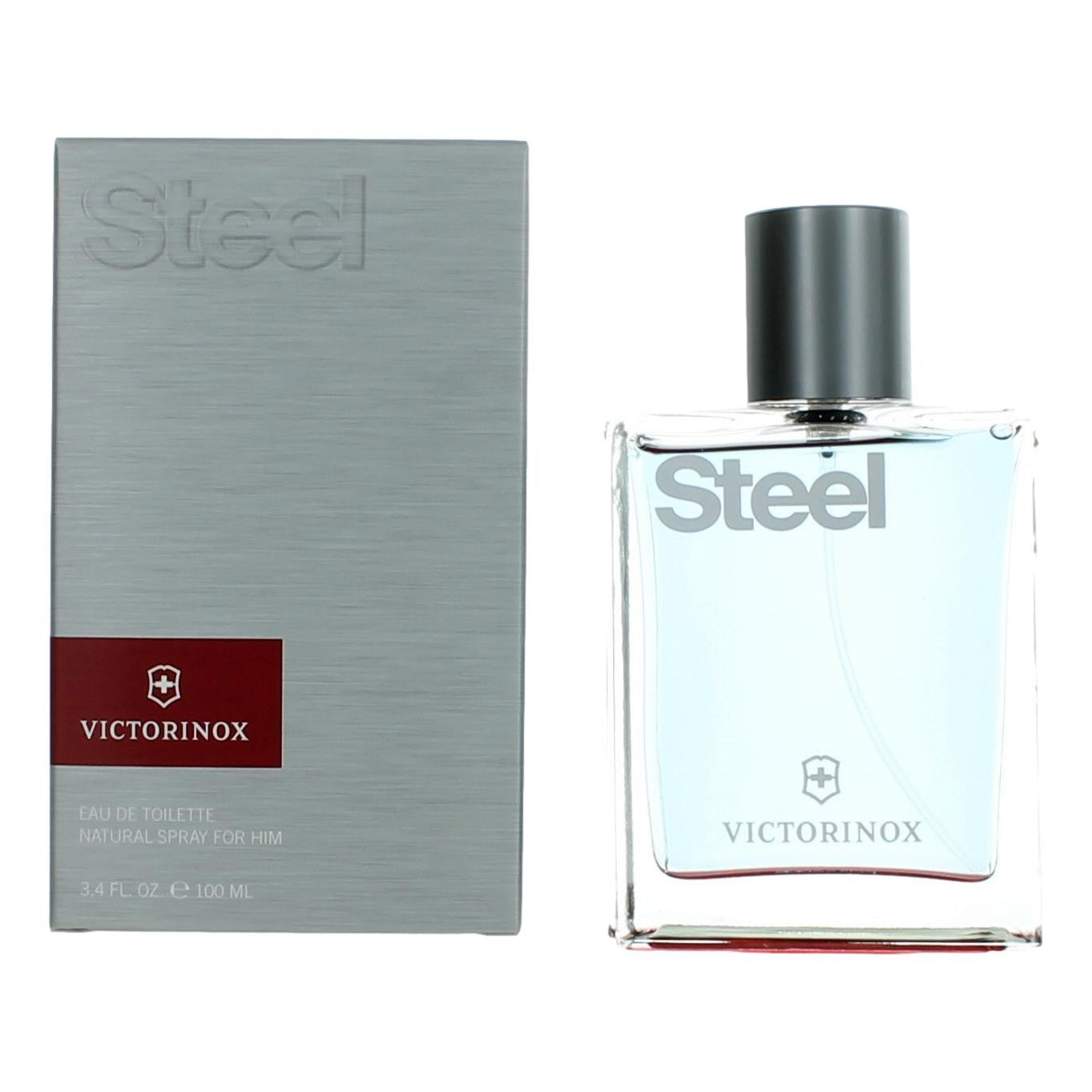 Swiss Army Steel by Swiss Army, 3.4 oz EDT Spray for Men