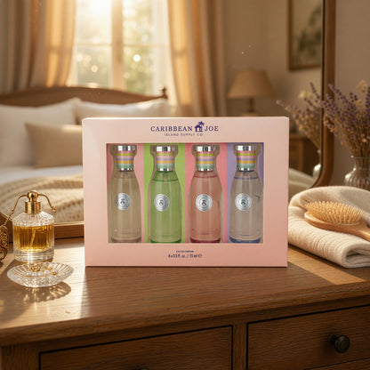 Caribbean Joe by Caribbean Joe, 4 Piece Gift Set for Women 
