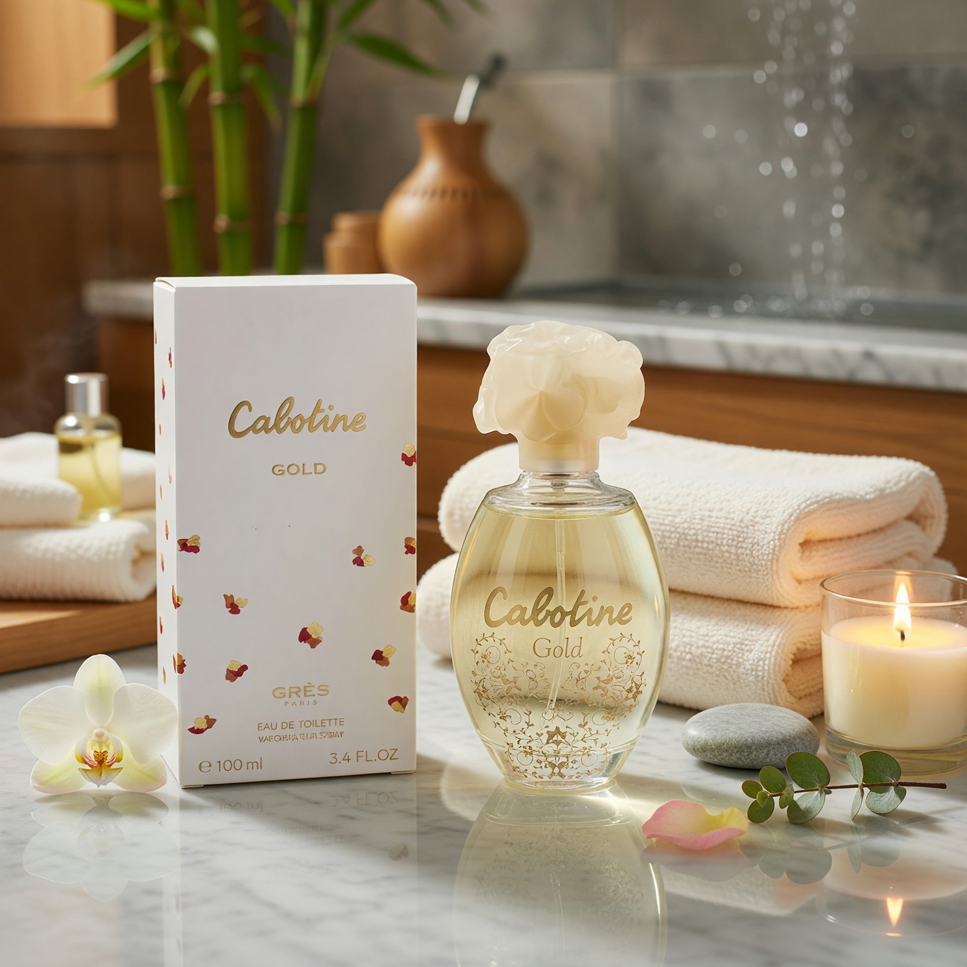 Cabotine Gold by Parfums Gres, 3.4 oz EDT Spray for Women