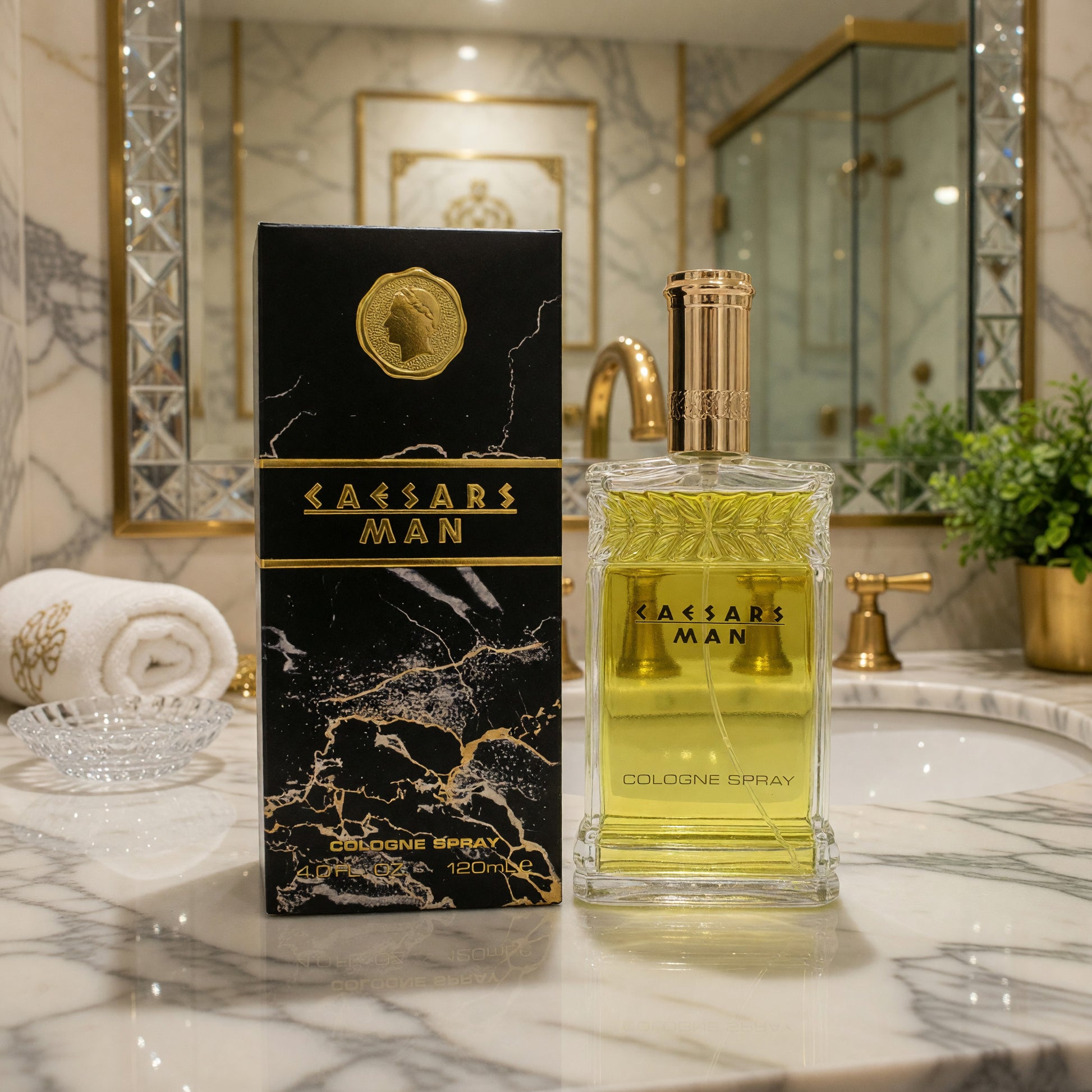 Caesars by Caesar's World, 4 oz Cologne Spray for Men