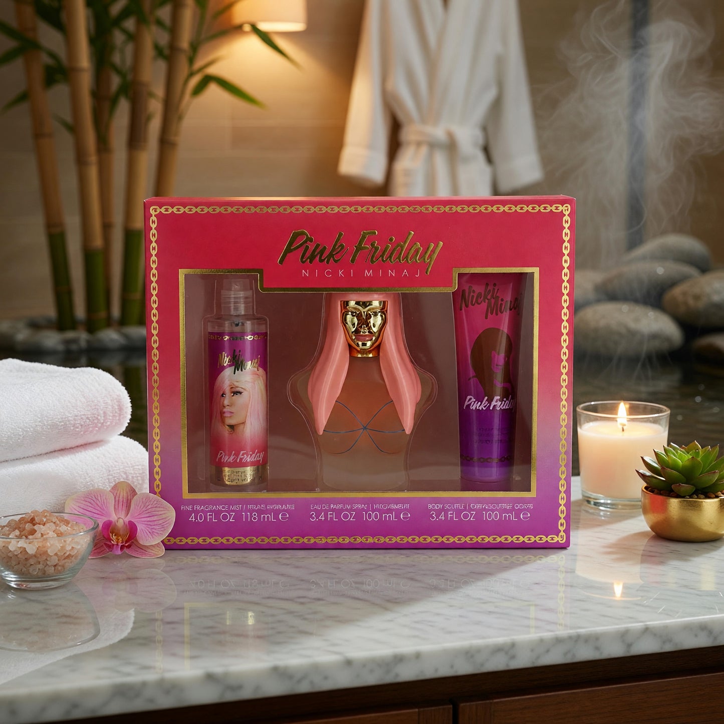 Pink Friday by Nicki Minaj, 3 Piece Gift Set for Women