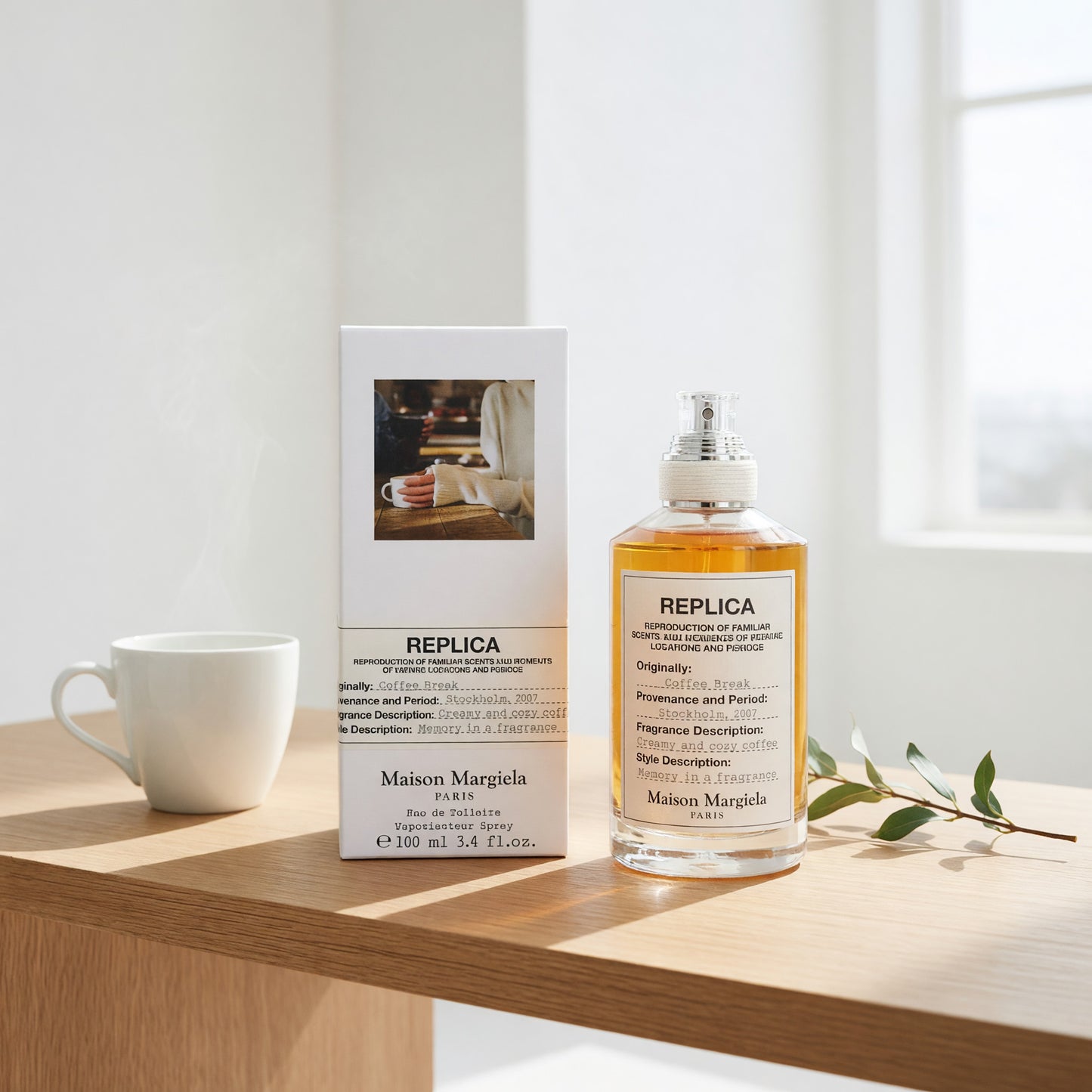 Replica Coffee Break by Maison Margiela, 3.4 oz EDT Spray for Unisex