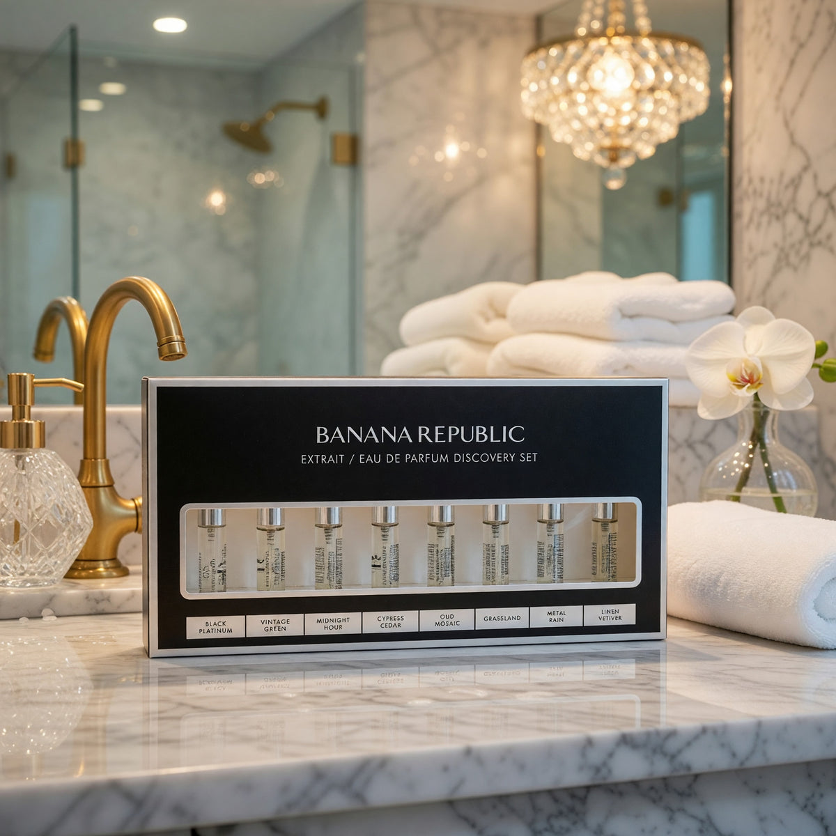 Banana Republic by Banana Republic, 8 Piece Discovery Set for Men