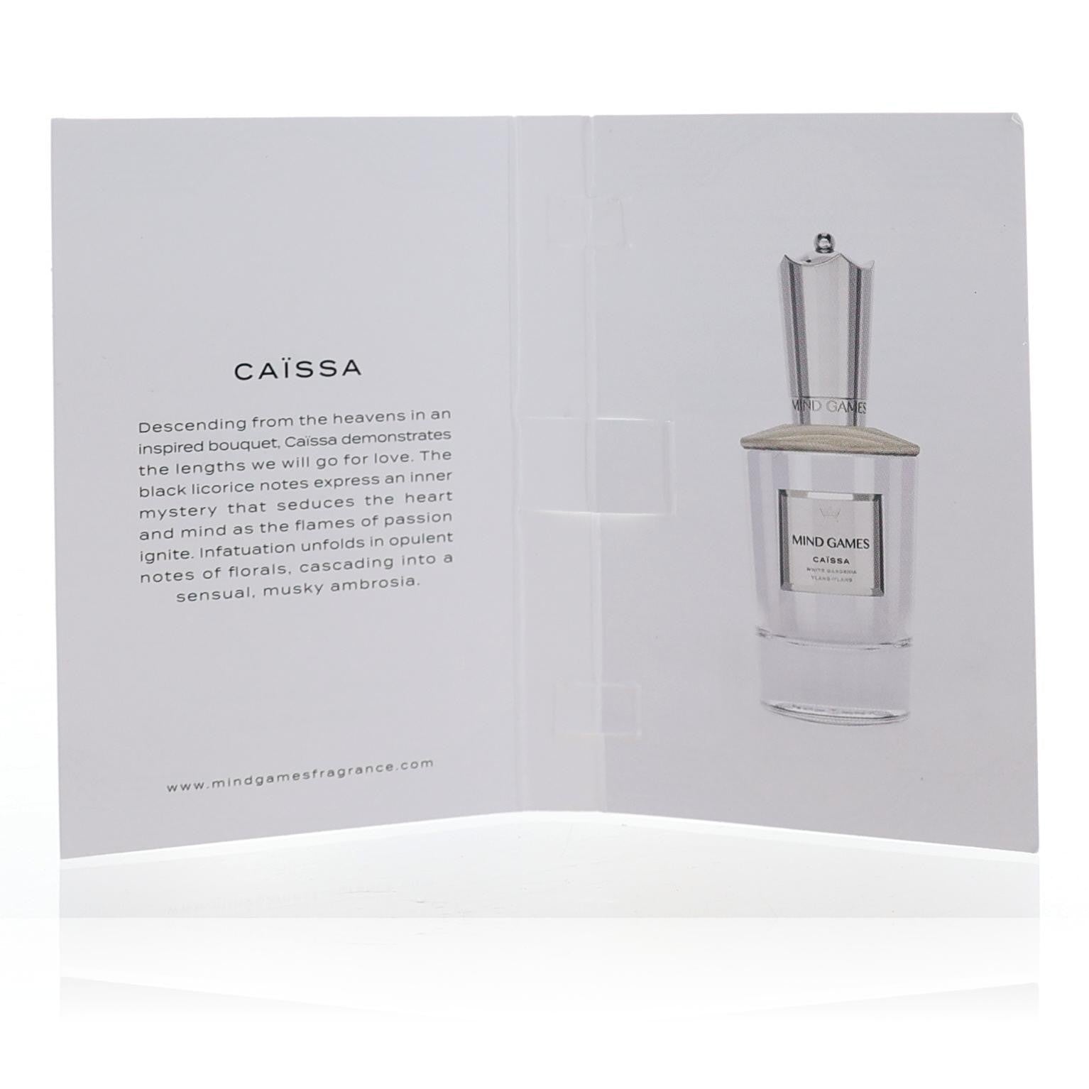 Caissa by Mind Games, 0.06 oz Extrait De Parfum for Unisex Sample 