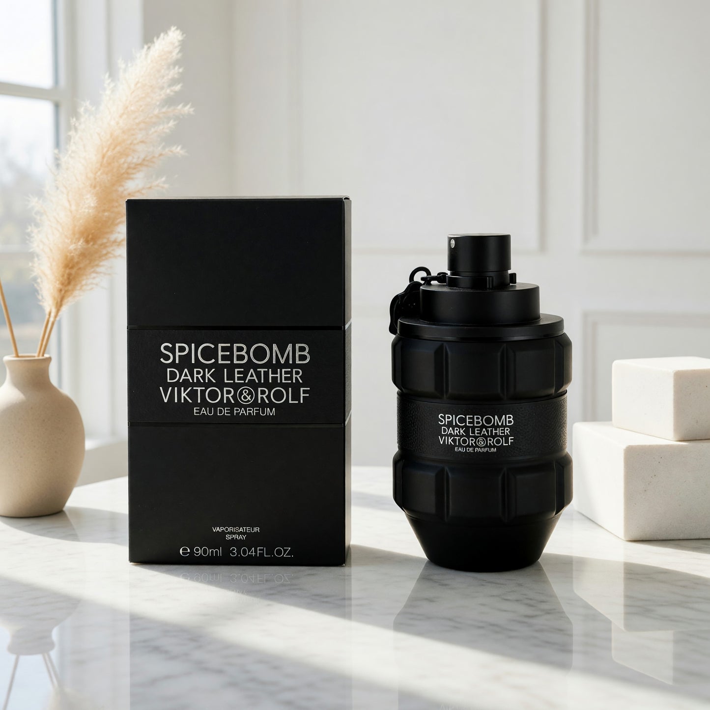 Spicebomb Dark Leather by Viktor & Rolf, 3 oz EDP Spray for Men