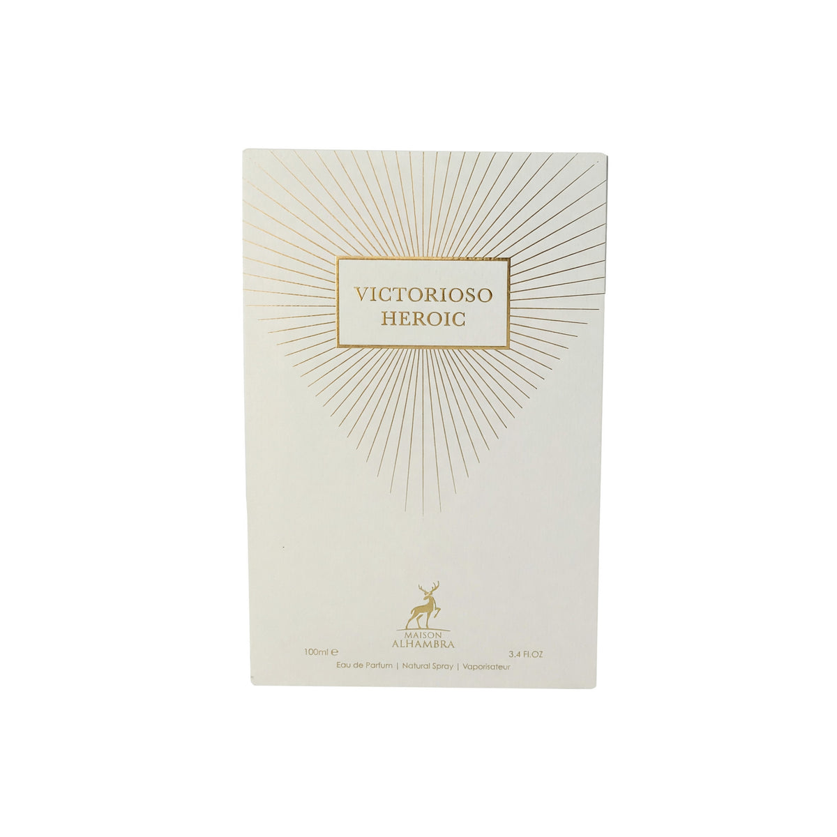 Victorioso Heroic by Alhambra, 3.4 oz EDP Spray for Men