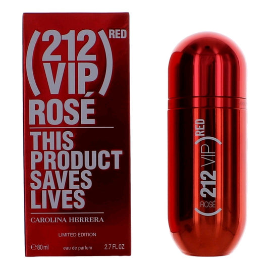 212 VIP Rose RED Limited Edition by Carolina Herrera, 2.7oz EDP Spray women