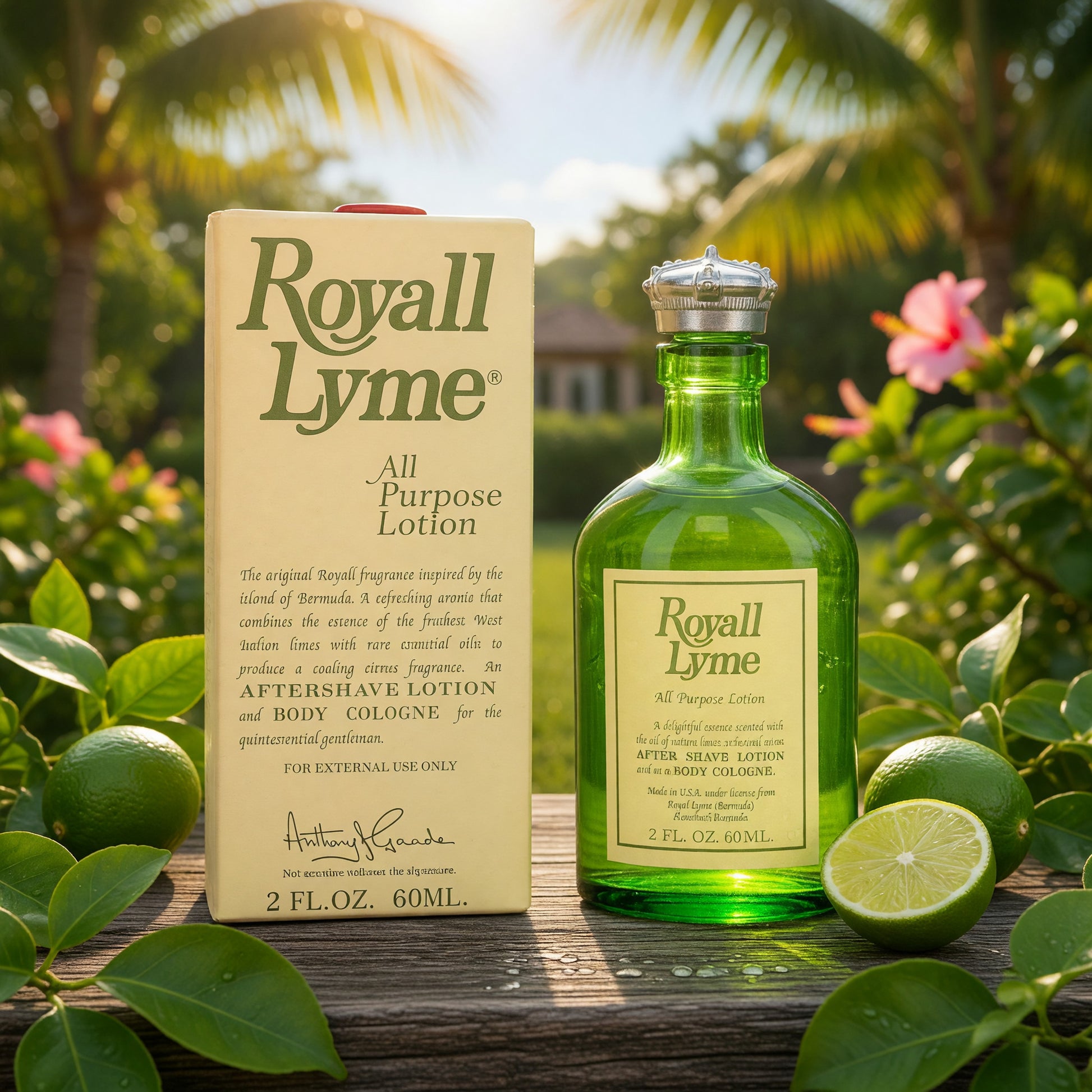 Royall Lyme by Royall Fragrances, 2 oz All Purpose Lotion for Men