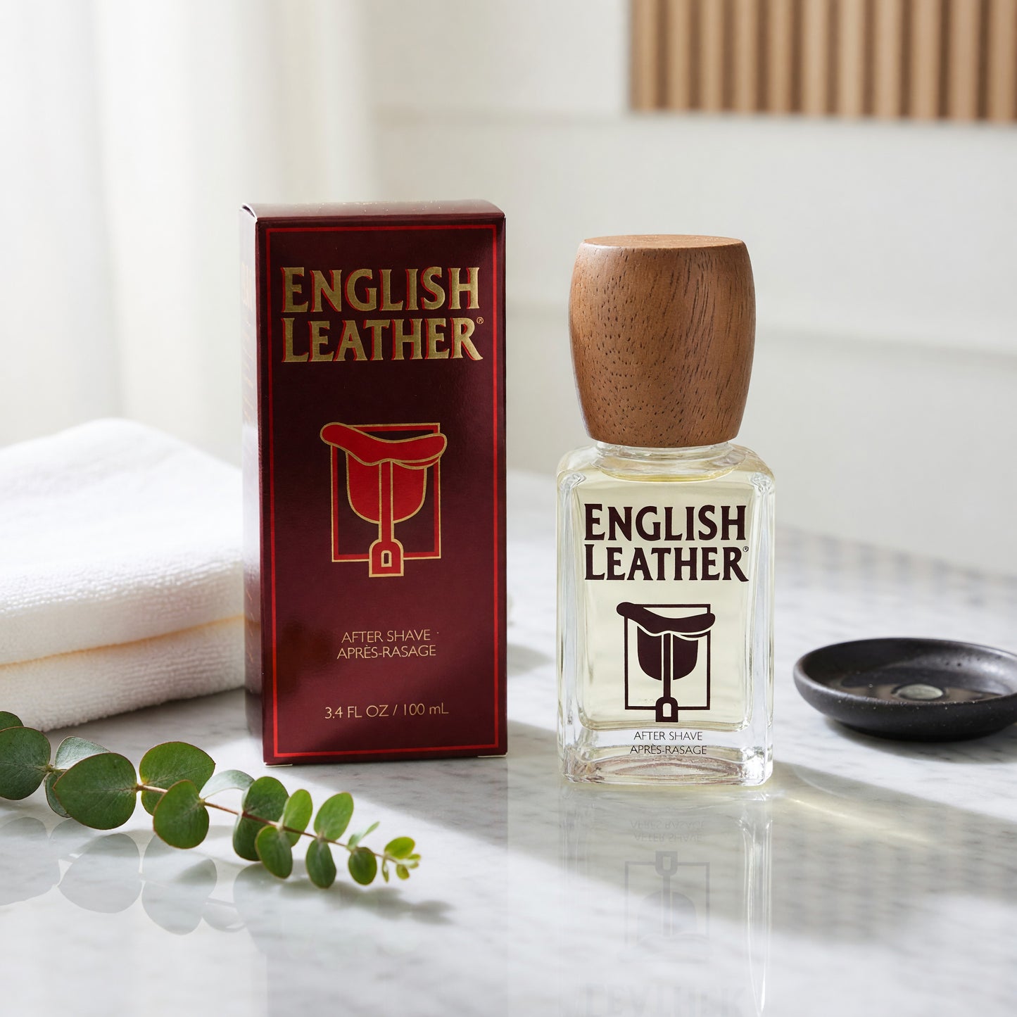 English Leather by Dana, 3.4 oz  After Shave for Men