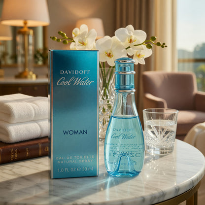 Cool Water by Davidoff, 1 oz EDT Spray for Women