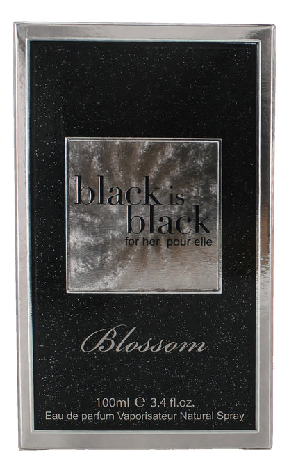 Black is Black Blossom by NuParfums, 3.4 oz EDP Spray for Women