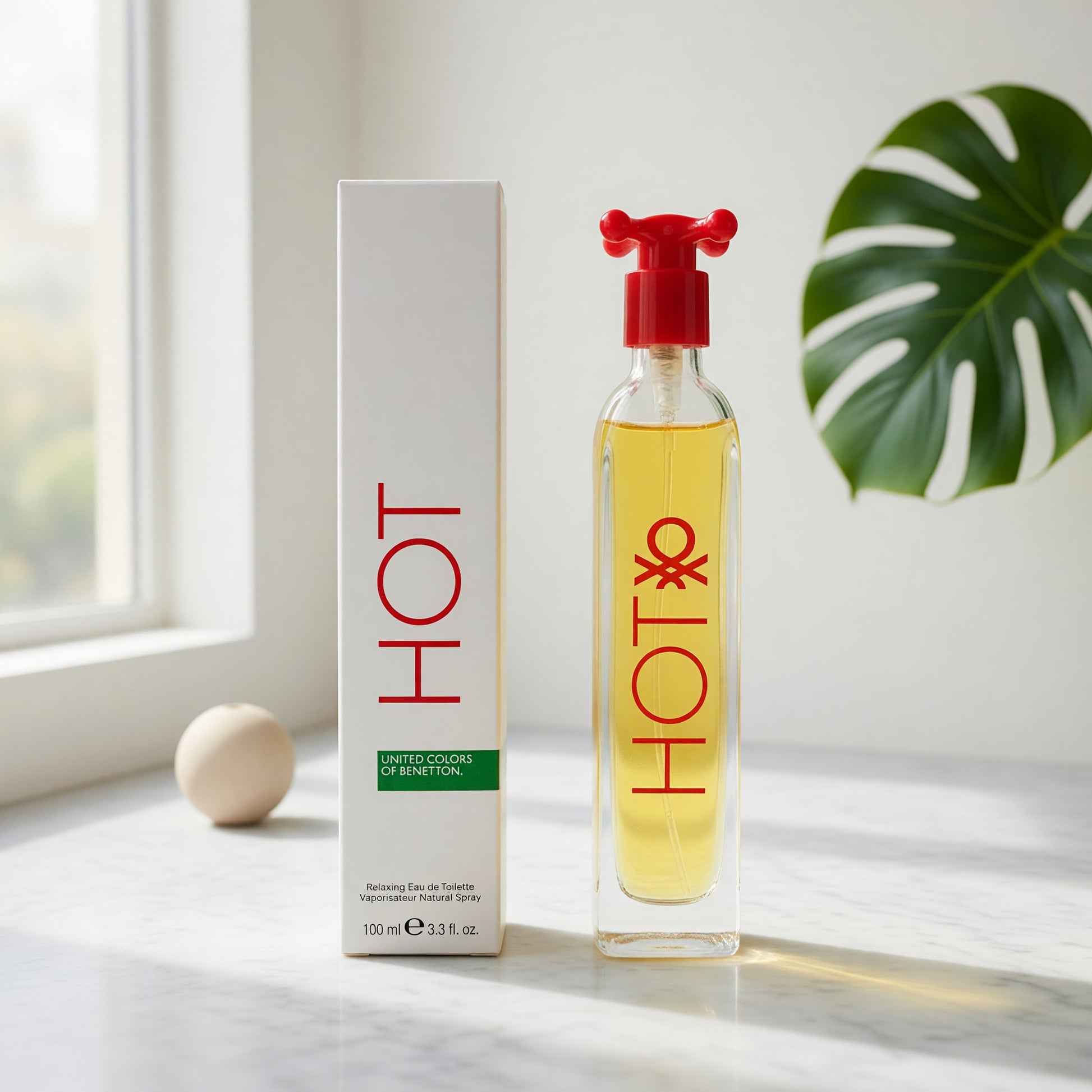 Hot by Benetton, 3.3 oz EDT Spray for Unisex