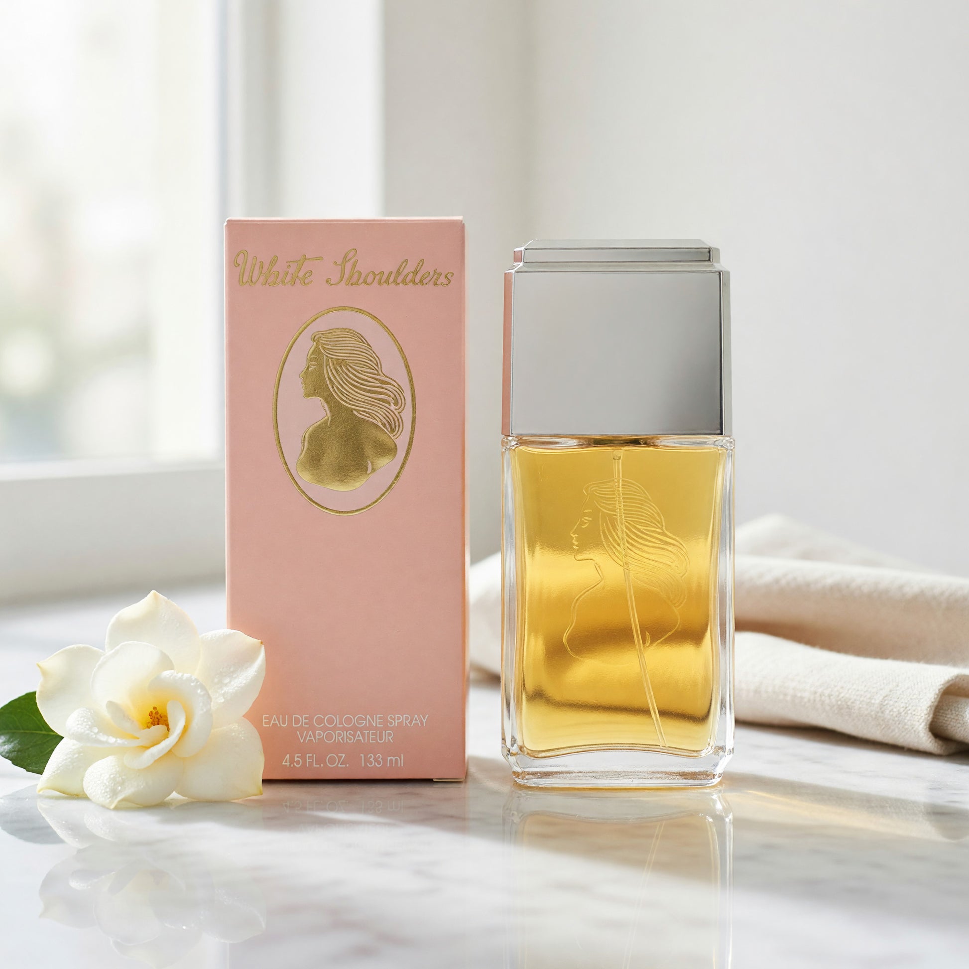 White Shoulders by Parfums International, 4.5oz Eau De Cologne Spray women