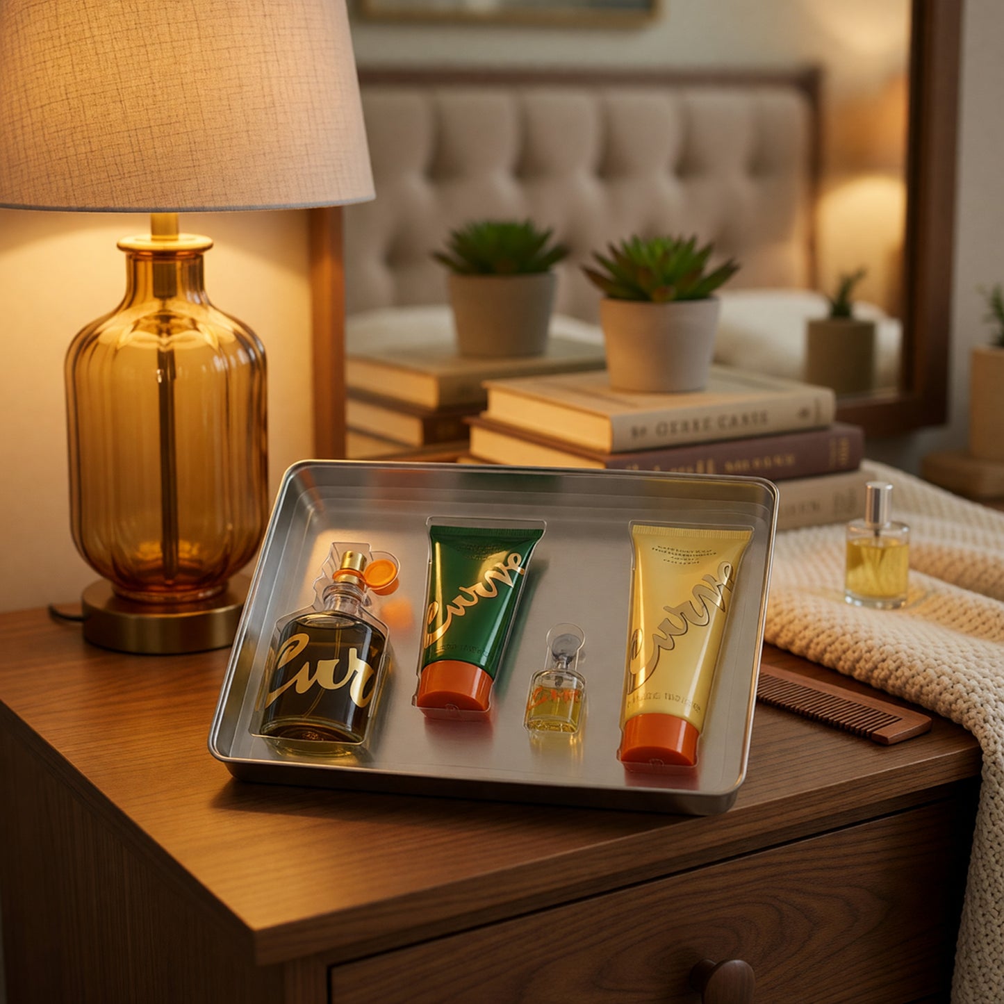 Curve by Liz Claiborne, 4 Piece Gift Set for Men
