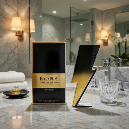 Bad Boy Extreme by Carolina Herrera, 3.4oz Eau De Pafum Extreme Spray men
